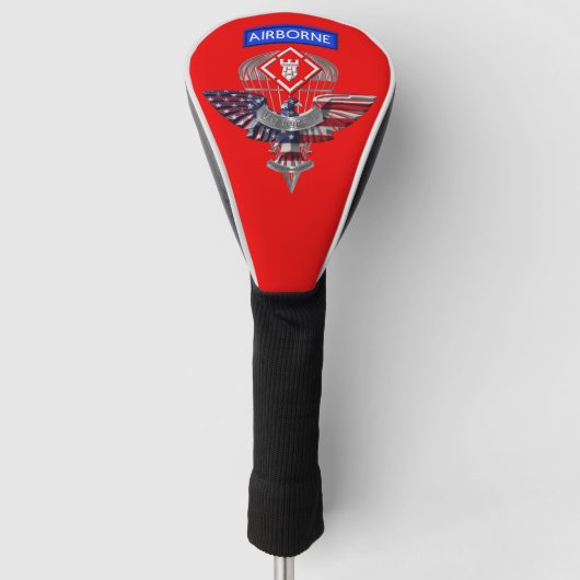 20e Engineer Brigade-Airborne Adelaar Golfheadcover (Voorkant)