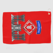20e Engineer Brigade Airborne Golf Handdoek (Horizontaal)