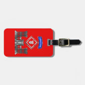 20e Engineer Brigade Bagagelabel (Voorkant horizontaal)