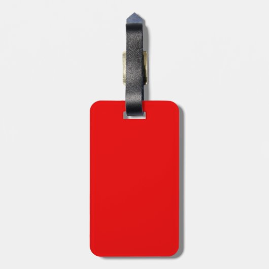 20e Engineer Brigade Bagagelabel (Achterkant verticaal)