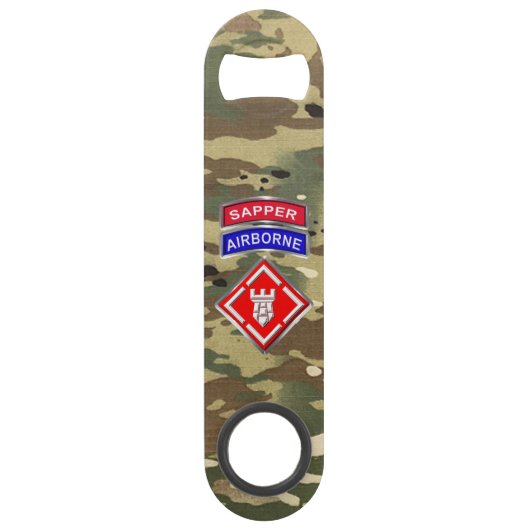 20e Engineer Brigade Sapper Speed Flessenopener (Voorkant)