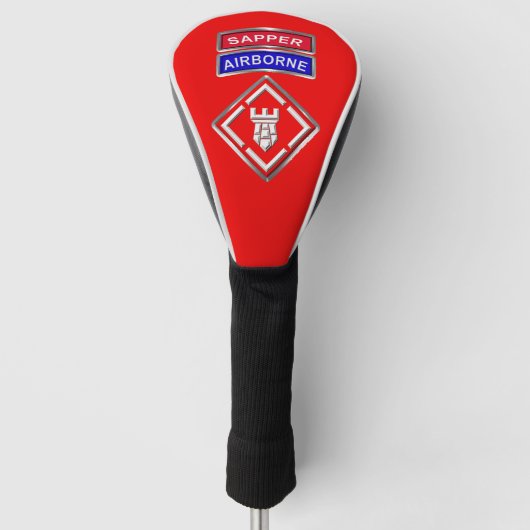 20e Geniebrigade-Airborne Sapper Golfheadcover (Voorkant)