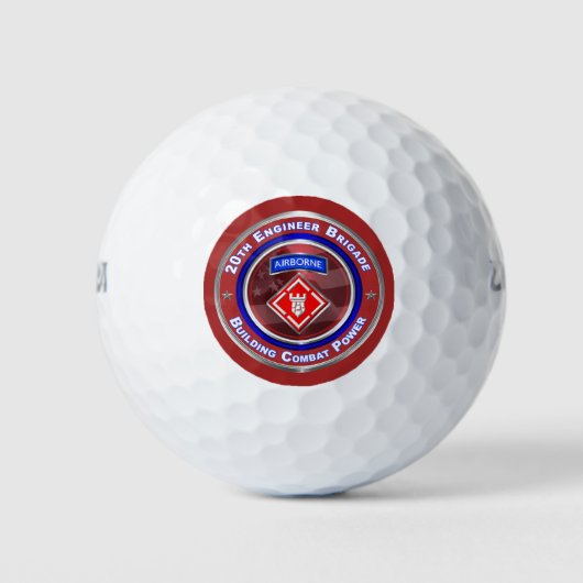 20e Geniebrigade-Luchtlanding Golfballen (Voorkant)