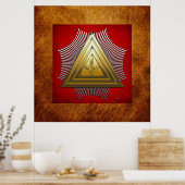 20e graad: Meester van de symbolische loge Poster (Keuken)