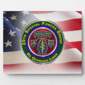 20e groep speciale strijdkrachten (AIRBORNE) Fotoplaat (Voorkant)