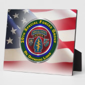 20e groep speciale strijdkrachten (AIRBORNE) Fotoplaat (Zijkant)