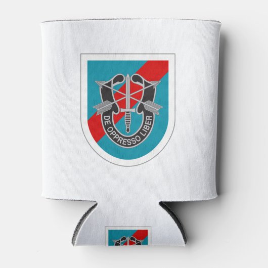 20e groep speciale strijdkrachten blikjeskoeler (Voorkant)