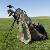 20e groep speciale strijdkrachten golfhanddoek (Groen)