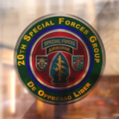 20e groep speciale strijdkrachten (in de lucht) raamsticker (Vel 2)