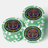 20e groep speciale strijdkrachten poker chips (Opstapeling)