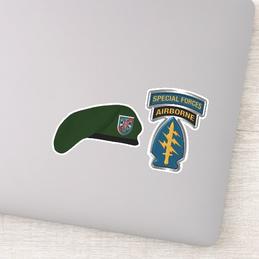 20e groep speciale strijdkrachten sticker (Detail)