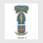 20e groep speciale strijdkrachten sticker (Vel)