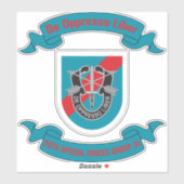 20e groep van speciale strijdkrachten (luchtlandin sticker (Vel)