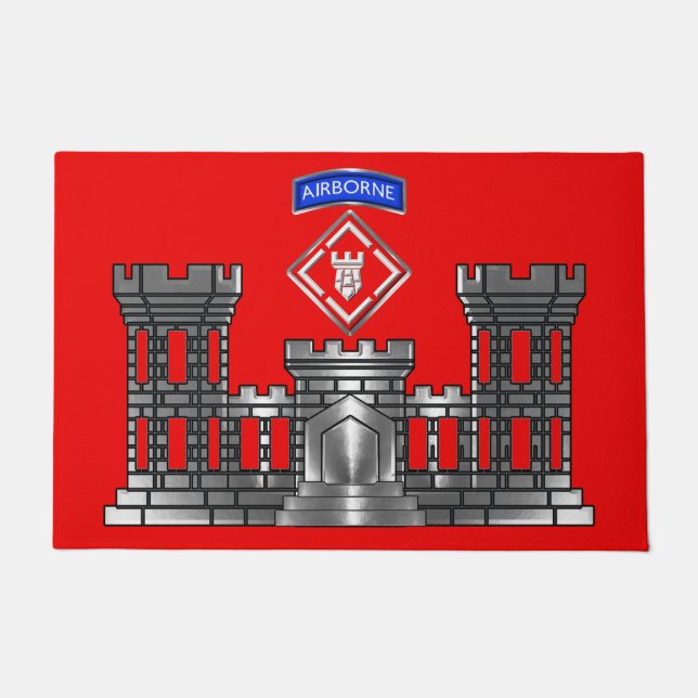 20e ingenieur Brigade Airborne Castle Deurmat (Voorkant)