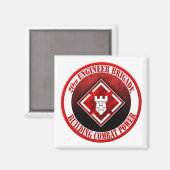 20e Ingenieursbrigade 003 Magneet (Voorkant / Achterkant)