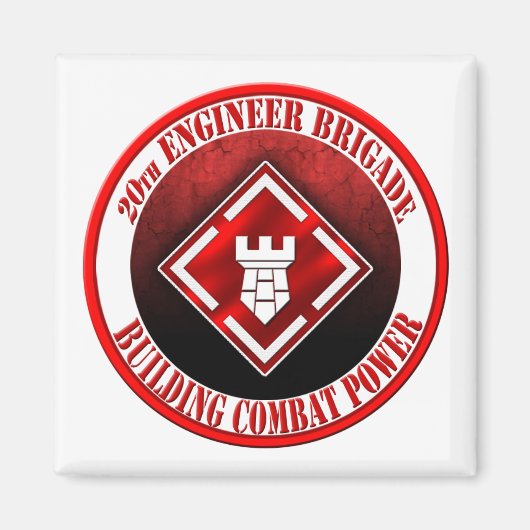 20e Ingenieursbrigade 003 Magneet (Voorkant)
