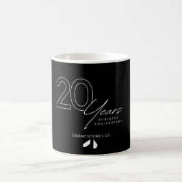 20e Jaar Jubileum Koffie Mok B & W