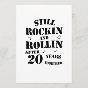 20e Jubileum - 20 jaar Cadeaubonnen Kaart