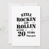 20e Jubileum - 20 jaar relatiegeschenk Kaart (Voorkant)