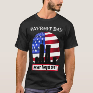 20e Jubileum 9/11 Neve Vergeet T-shirt