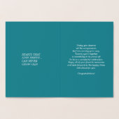 20e Jubileum Echte Folie Luxe Kaarten (Binnen)