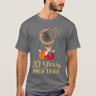 20e Jubileum Fox Paar T-shirt