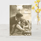 20e Jubileum Kaart (Gele Bloem)