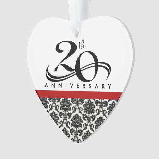 20e Jubileum kerstversiering Ornament (voorkant)