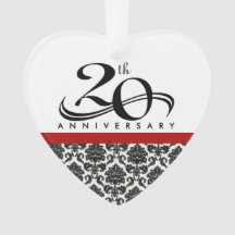 20e Jubileum kerstversiering