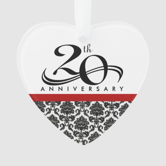 20e Jubileum kerstversiering Ornament (voorkant)