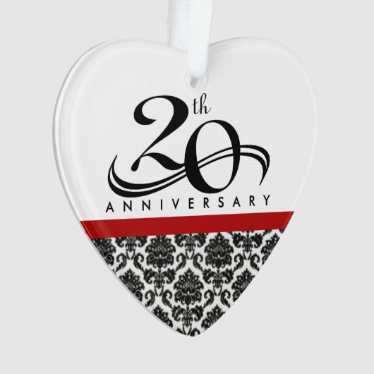 20e Jubileum kerstversiering Ornament (voorkant)