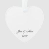 20e Jubileum kerstversiering Ornament (achterkant)