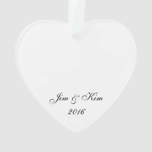 20e Jubileum kerstversiering Ornament (achterkant)