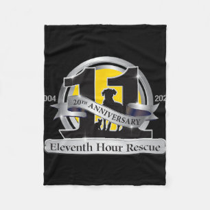 20e Jubileum Logo T-shirt.png Fleece Deken