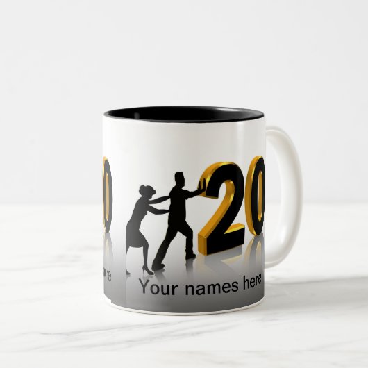 20e Jubileum mok (Voorkant rechts)