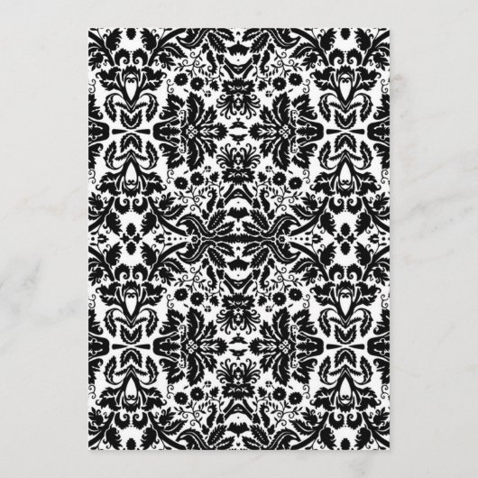 20e Jubileum Uitnodiging - Zwart Wit Goud (Achterkant)