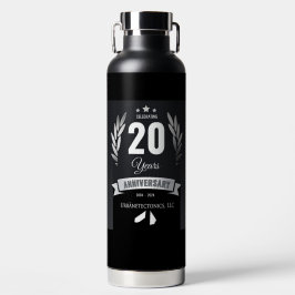 20e Jubileum Urbanetectonics Waterfles