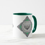 20e Jubileum van het Emerald Wedding Mok (Voorkant rechts)