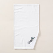 20e Jubileum van het huwelijk Claddaugh Bad Handdoek (Handdoek)