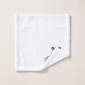 20e Jubileum van het huwelijk Claddaugh Bad Handdoek (Wasdoekje)