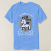 20e Jubileum van het Werk 20 Jaren werknemersherde T-shirt (Design voorkant)