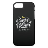 20e Jubileum voor bruiloft Case-Mate iPhone Case (Achterkant)