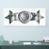 20e Jubileum voor bruiloft Platinum 2 Star-foto's Spandoek (Beurs)