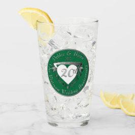 20e Jubileum voor weddenschappen Glas
