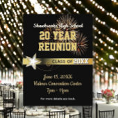 20e klas reünie uitnodigen Briefkaart