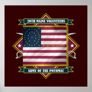 20e Maine (diamant) Poster