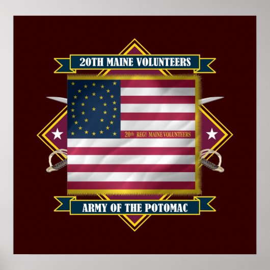 20e Maine (diamant) Poster (Voorkant)