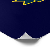 20e Maine (diamant) Poster (Hoek)