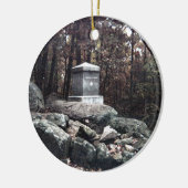 20e Maine Memorial over Little Round Top Gettysbur Keramisch Ornament (Links)