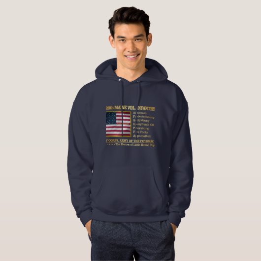 20e Maine Volunteer Infantry (BH) Hoodie (Voorkant volledig)